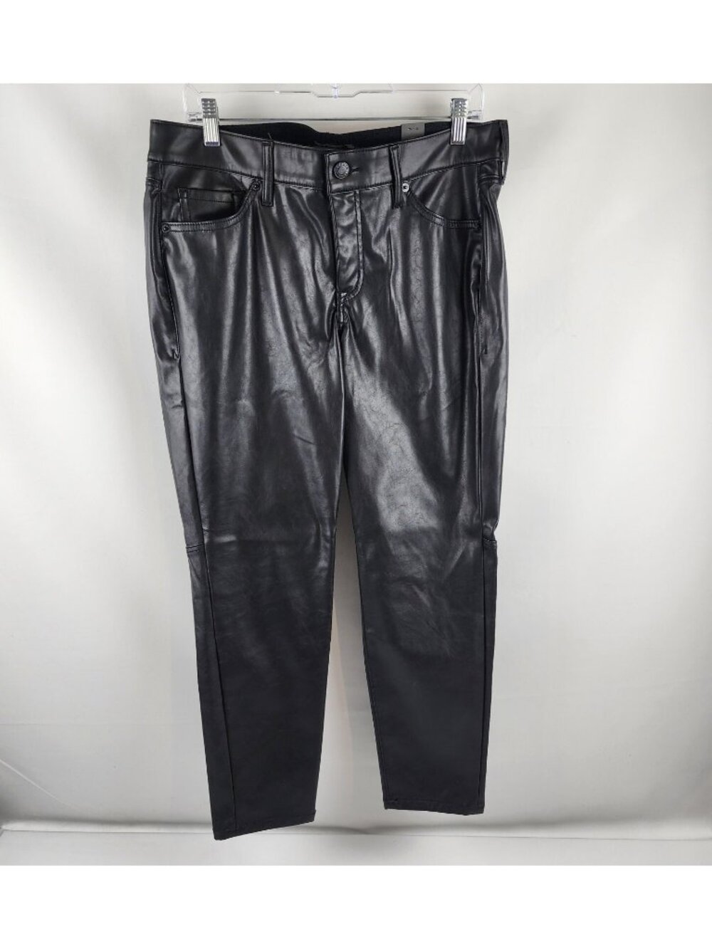 Torrid Pants Womens Size 12R Perfect Skinny Faux Leather Mid Rise Black NWT